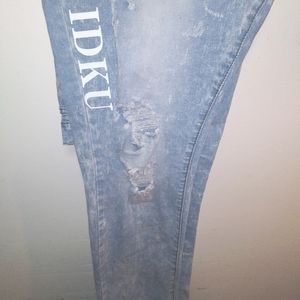 IDKU light blue jeans